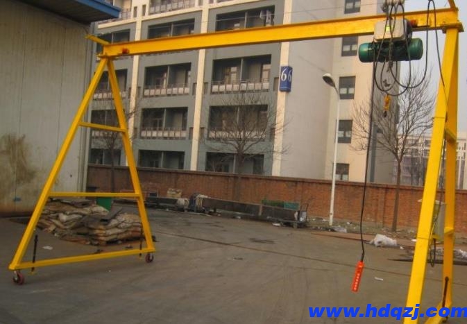 手推式龍門吊 手推式龍門吊