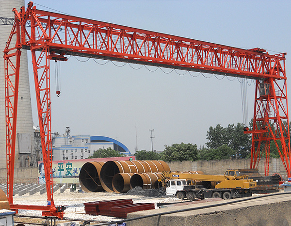 中鐵建設(shè)采購(gòu)MH型花架門(mén)式起重機(jī)