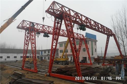 中鐵建設(shè)采購(gòu)MH型花架門(mén)式起重機(jī)