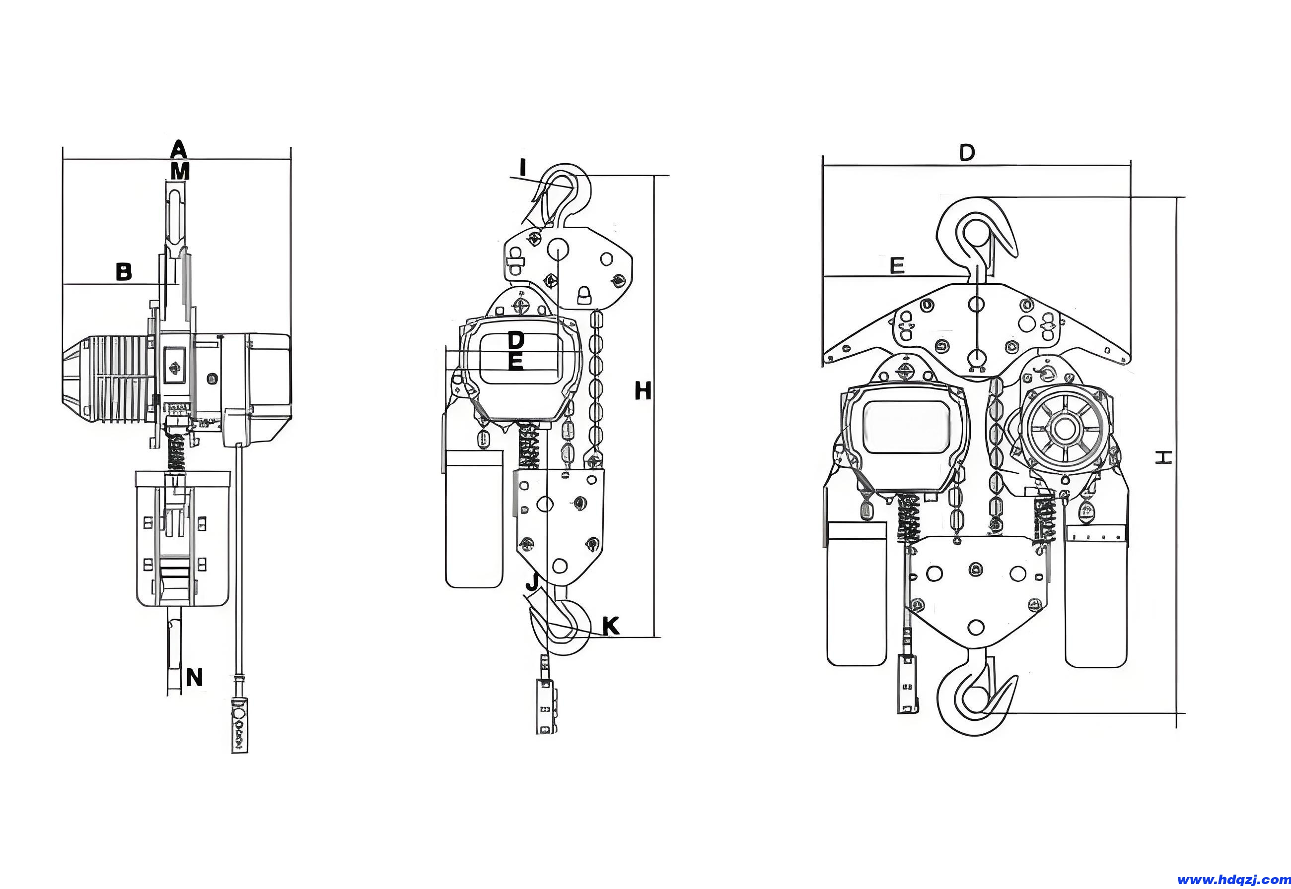 7.5噸固定式環(huán)鏈電動葫蘆 7.5噸固定式環(huán)鏈電動葫蘆