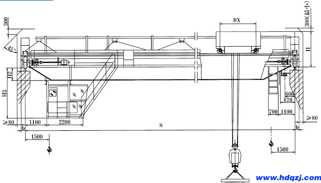 QL型電磁掛梁橋式起重機 QL型電磁掛梁橋式起重機